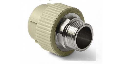 Муфта 50-1.1/2 н/р под ключ ПП Lammin (серый)