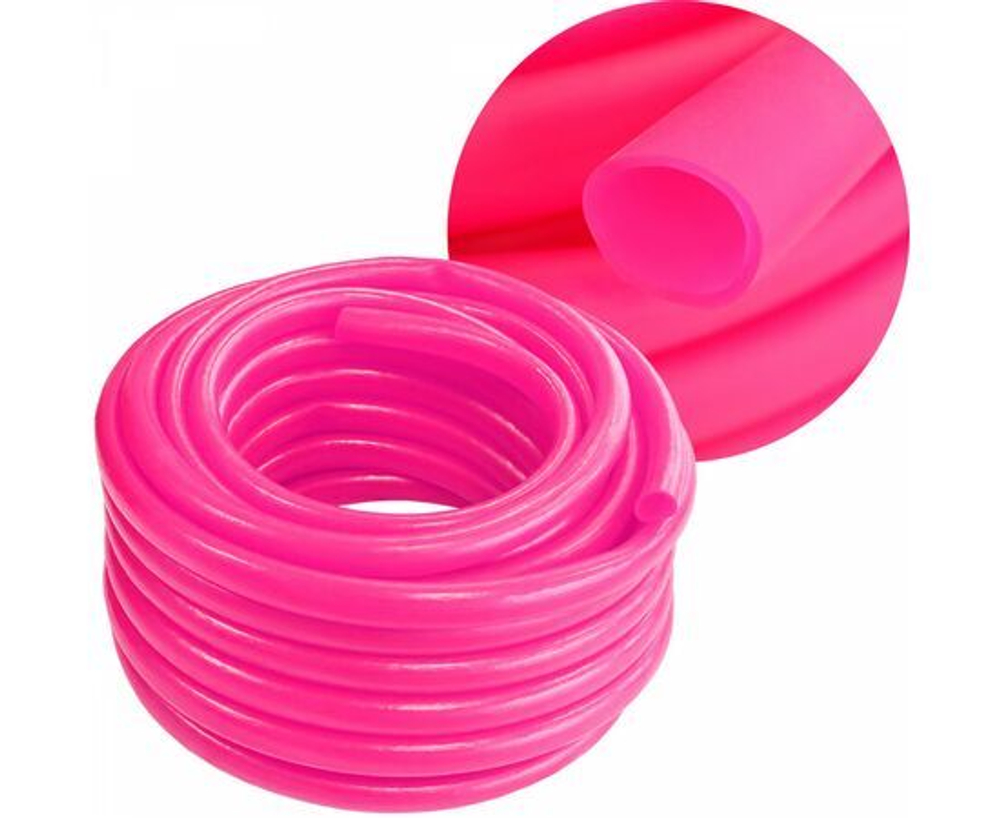 Шланг Дальняя Заимка шланг "Силиконовый" 1/2" 12,5 *15,9мм, 20м, 1-сл толщ. 1,7мм, розовый, пищевой
