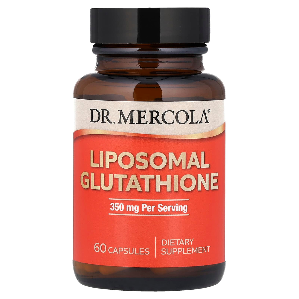 Dr. Mercola, липосомальный глутатион, 60 капсул (175 мг в 1 капсуле)