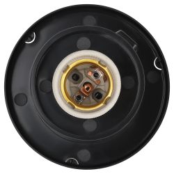 Садово-парковый светильник ЭРА НТУ 02-60-205 шар дымчатый призма на опору / кронштейн IP44 Е27 max60Вт d200mm | Садовые и парковые светильники