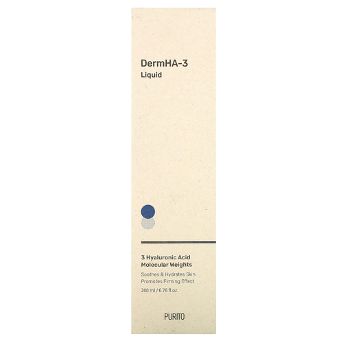Purito, DermHA-3, жидкость, 200 мл (6,76 жидк. унц.)
