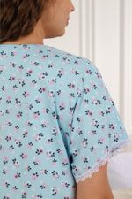 Ночная сорочка Забава Виотекс ГОЛУБОЙ