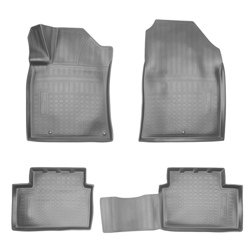 Ковры в салон Norplast/Unidec для Hyundai i30 III (2017-), Серый, арт.NPA11-C31-217-G