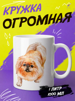 Кружка литровая "Далматины"
