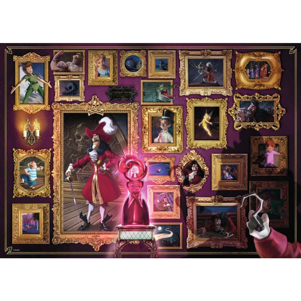 Пазл Disney Villainous Captain Hook 1000 шт. 150229