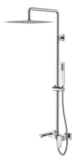 Душевая система Boheme Qubic 478-NB никель брашированный