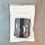 Лента для подгибания швов термоклеевая 25мм*1м, цвет черный