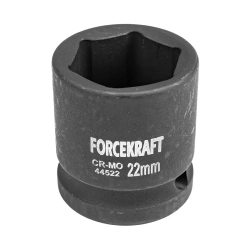 Головка ударная 22мм (6гр.),1/2'' FORCEKRAFT FK-44522