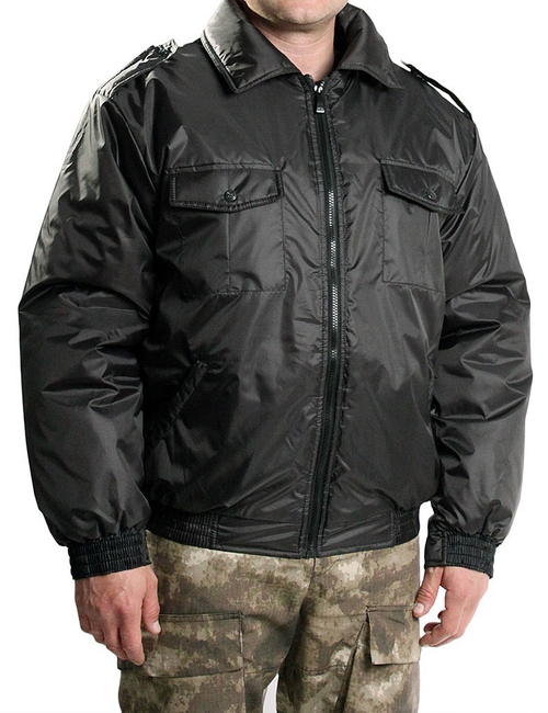 Ветровка Охрана тк.Оксфорд цв.Чёрный