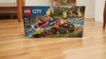 LEGO City 60412 — пожарная машина 4×4 со спасательной лодкой, техника спасателей