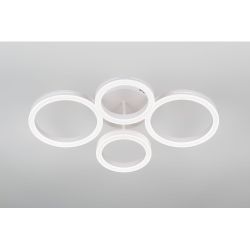 Светильник потолочный светодиодный Rivoli   6187-702 LED 75 Вт 3000-6000К белый с пультом