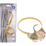 Подхват для штор на магните «Цветок золото» 6,5см