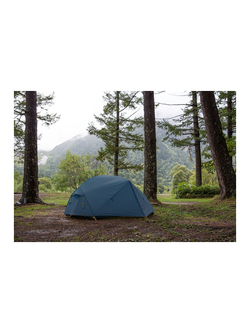 Палатка Naturehike Mongar 2-местная, алюминиевый каркас, сверхлегкая, темно-синяя