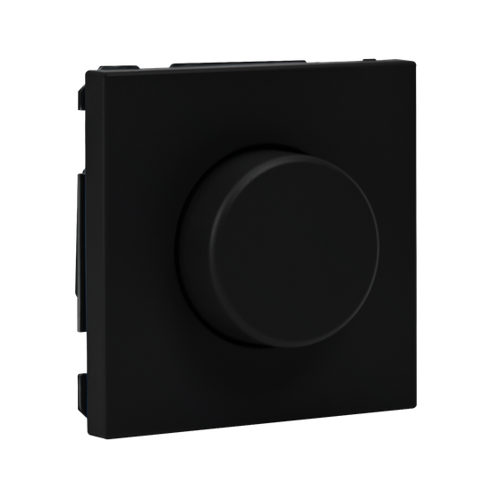 Светорегулятор поворотно-нажимной (диммер) ArtGallery LED RC 400Вт механизм карбон SE GAL001023