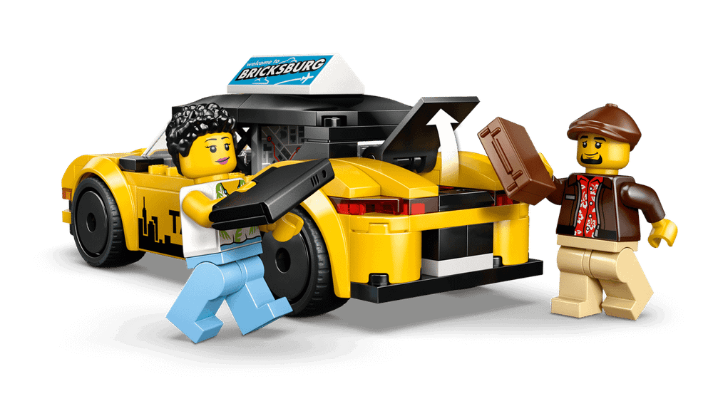 Конструктор LEGO City 60487 Yellow Taxi