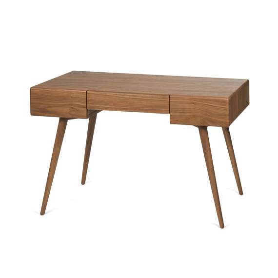 Письменный стол Bora 120х61 см, шпон ореха