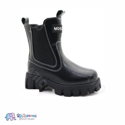 Зимние ботинки Марошка черные на резинке WА903-1