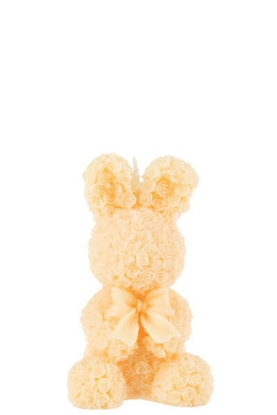 Свеча "Кролик с бантом" малая 9,5x9,5x15,5см