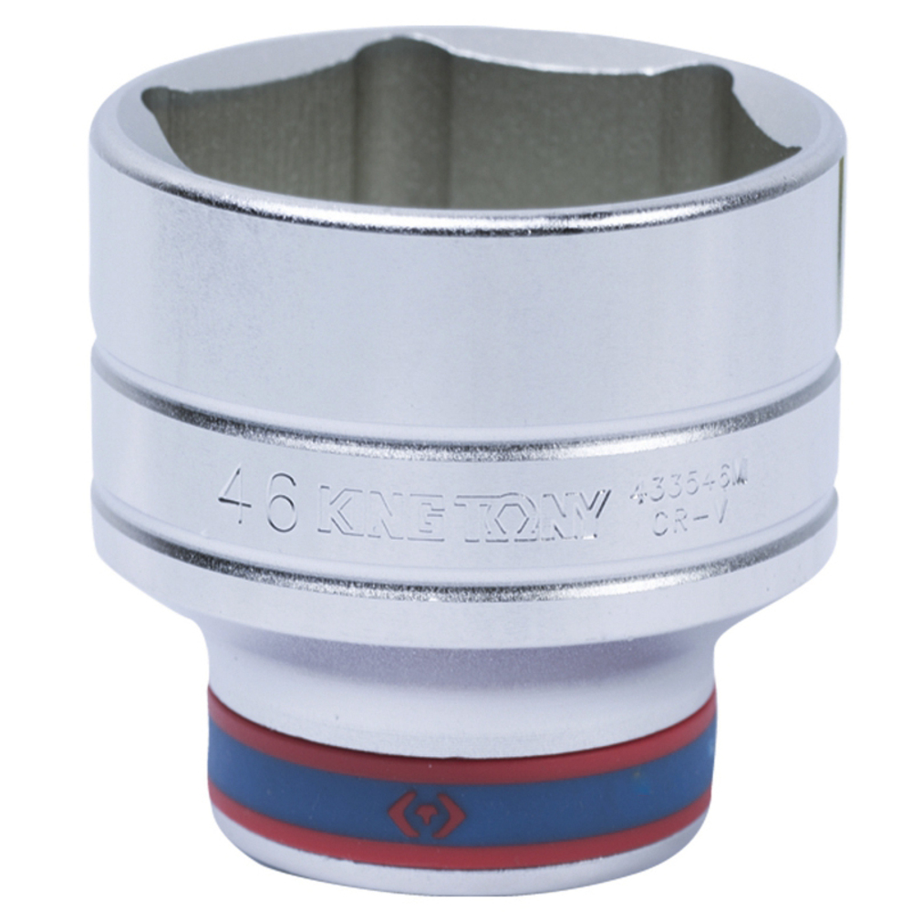 KING TONY (433546M) Головка торцевая стандартная шестигранная 1/2", 46 мм