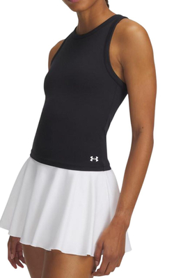 Топ теннисный Under Armour Motion High Neck Tank - black/white