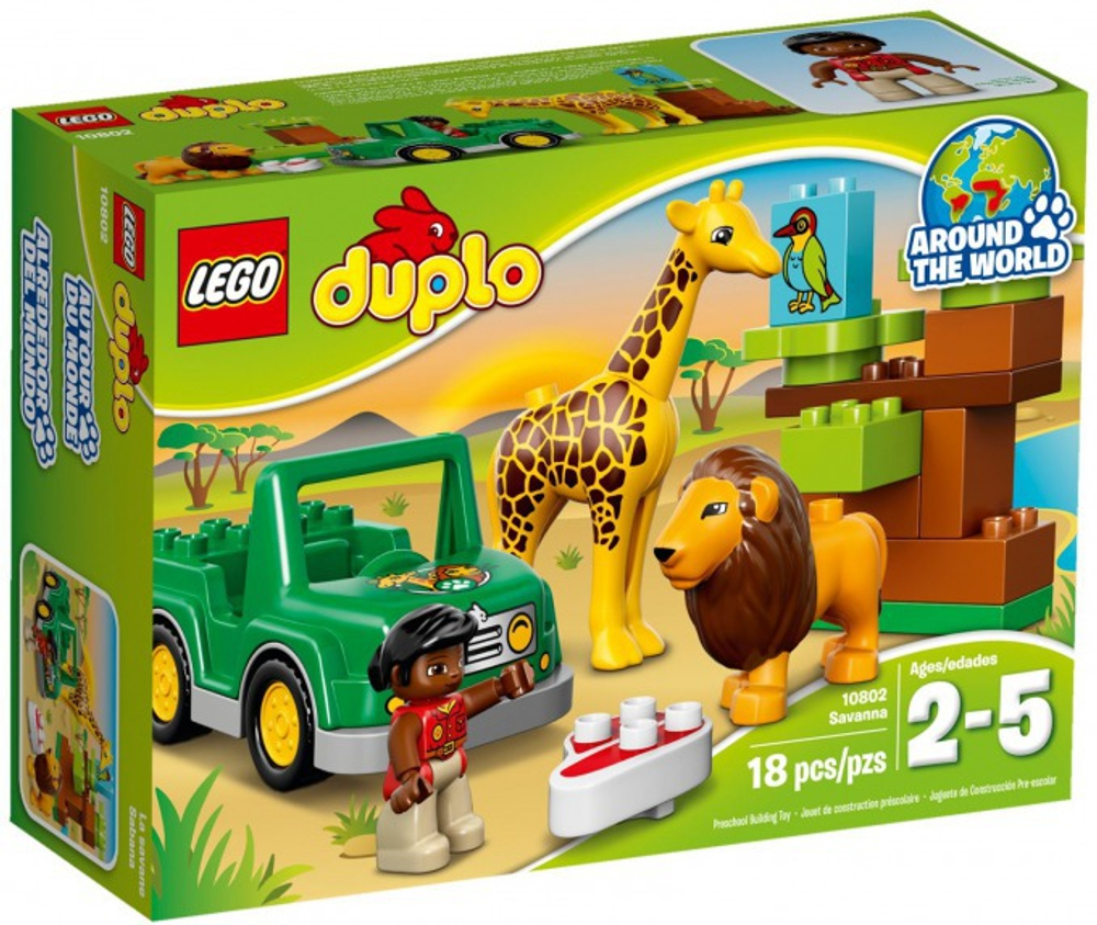 LEGO Duplo: Вокруг света: Африка 10802 — Savanna — Лего Дупло