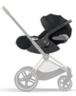 Коляска 3 в 1 Cybex Priam IV Chrome Brown complete и автокресло Cloud T i-Size Sepia Black Plus Mirage Grey