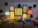 Wall design lamp Simon Says by Aqua Creations Studio