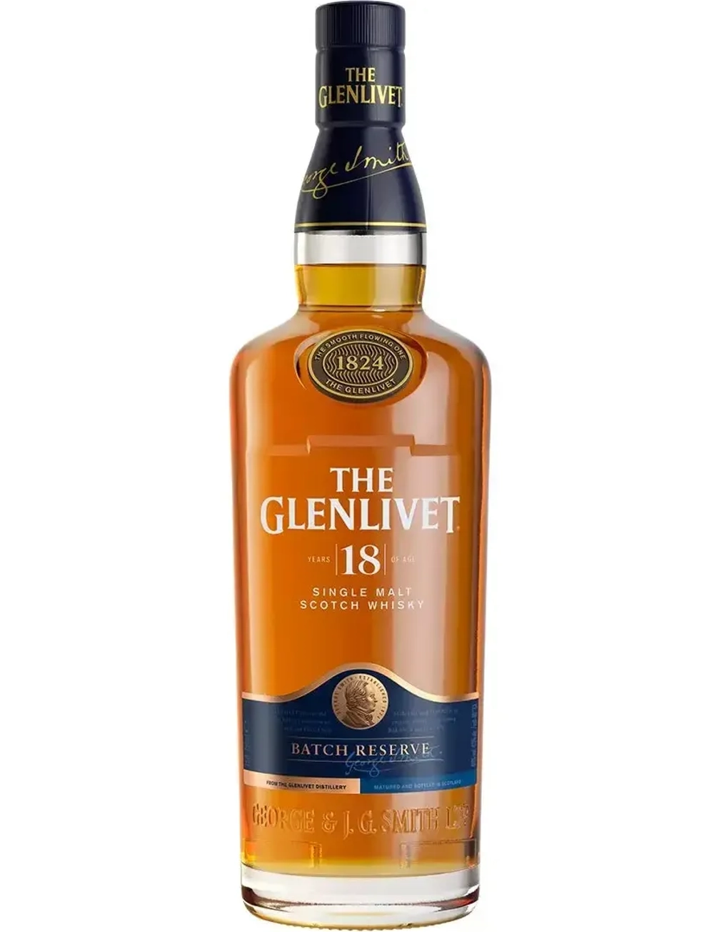 Виски The Glenlivet 18 Y.O. 0,7 л. в подарочной коробке