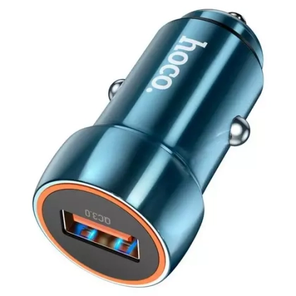 АЗУ 20W с кабелем Type-C 1USB-A QC 3.0A Z46A Hoco blue