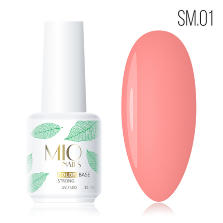 Камуфлирующая База MIO NAILS COLOR "SUMMER" № 01, 15мл.