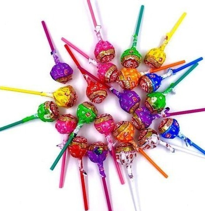 Леденец на палочке Yake Lollipop в банке микс вкусов 10 г