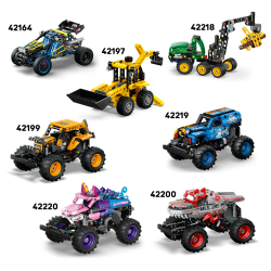 Конструктор LEGO Technic 42225 Жёлтый мотоцикл арт. 42225 151 дет — фото 11