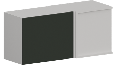 Кухня Модуль ШВУГ 1009 Вотан / Насыщенно-зеленый