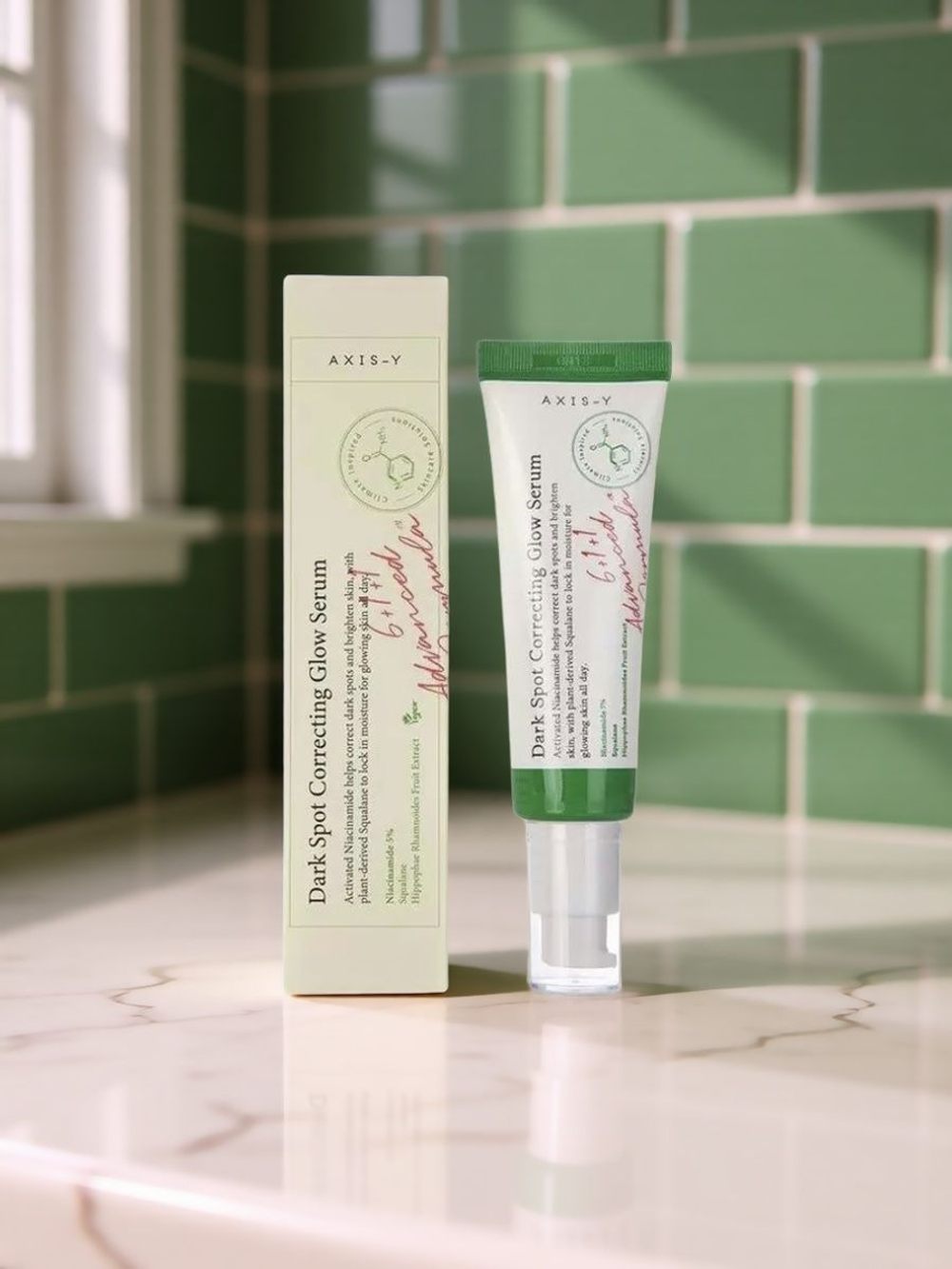 AXIS-Y Осветляющая сыворотка от пигментных пятен с 5% ниацинамида Dark Spot Correcting Glow Serum