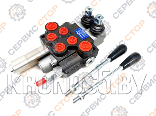 Распределитель гидравлический двухсекционный 2P40F-K16