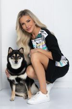 Платье Графика (черно-белое) П12422-44 LT Collection