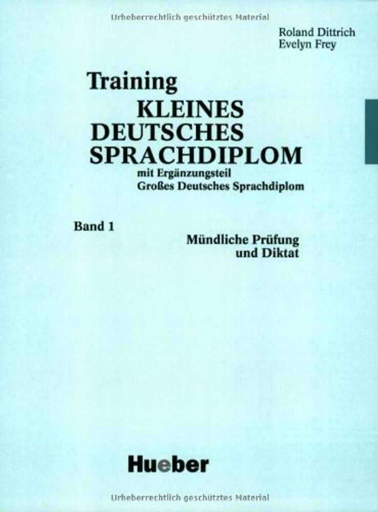 Training Kleines Dt. Sprachdiplom 1