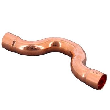 Отвод медный Hailiang 22 мм 90° двухраструбный (серия 95002A медные фитинги под пайку)