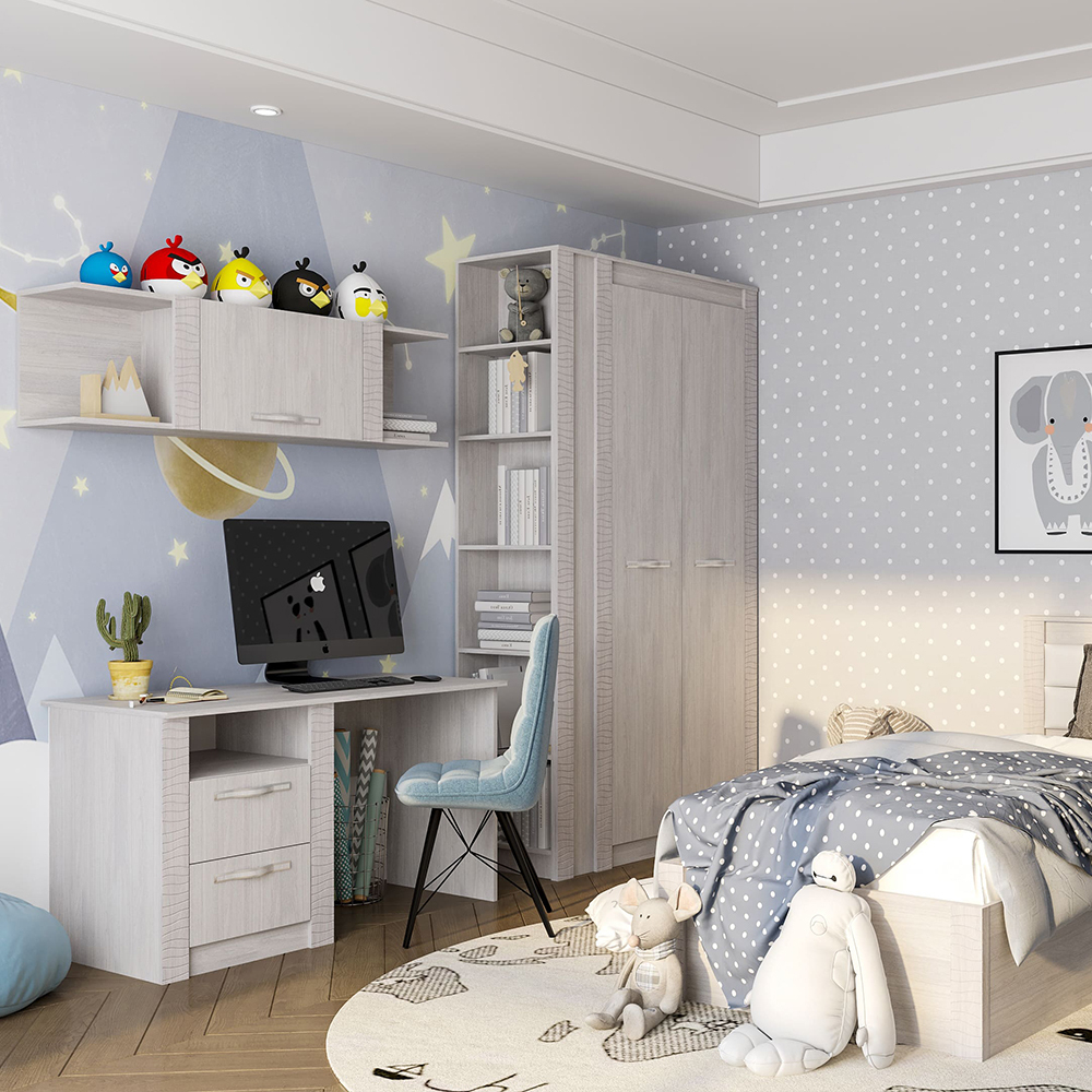 Письменный стол Монако ПС-06 ясень белый