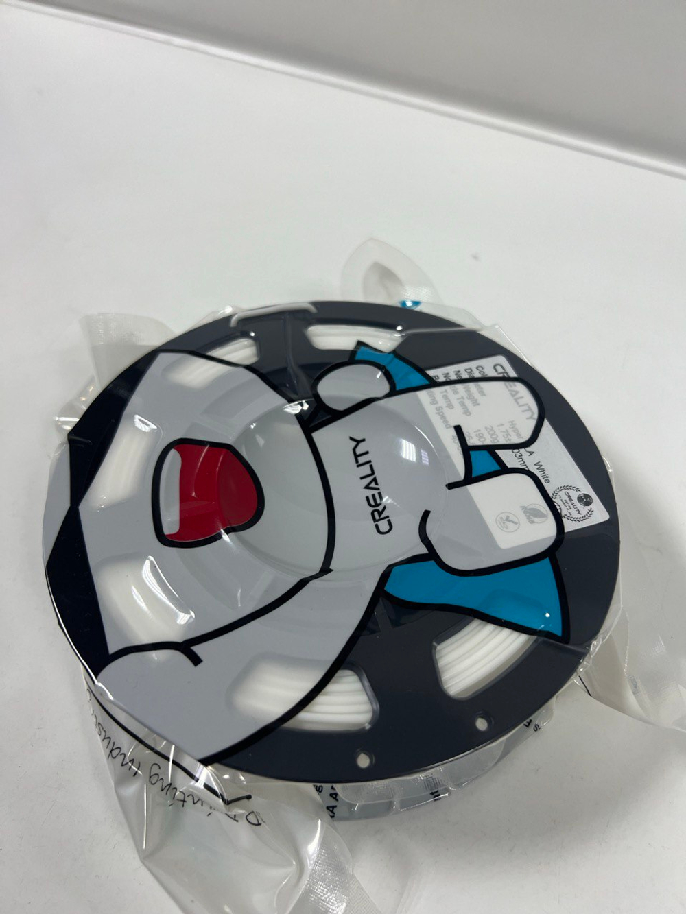 Катушка Hyper PLA-пластика Creality 1.75 мм 0.2кг., белая