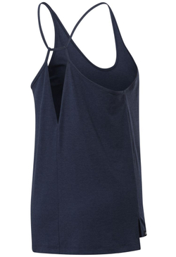 Женский топ теннисный Reebok Les Mills Mind Body Tank W - vector navy mel