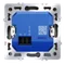 Выключатель встраиваемый VOLTUM S70 карточный 16А, (кашемир) vls010703