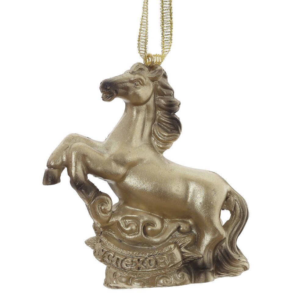 GAEM Фигурка декоративная подвесная "Лошадка", L6,5 W3 H7 см, 4в.