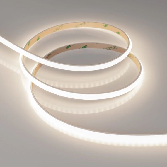 Светодиодная лента герметичная Arlight 10W/m 160LED/m 2835SMD дневной белый 5M RTW-PW-A160-8mm 24V 038649