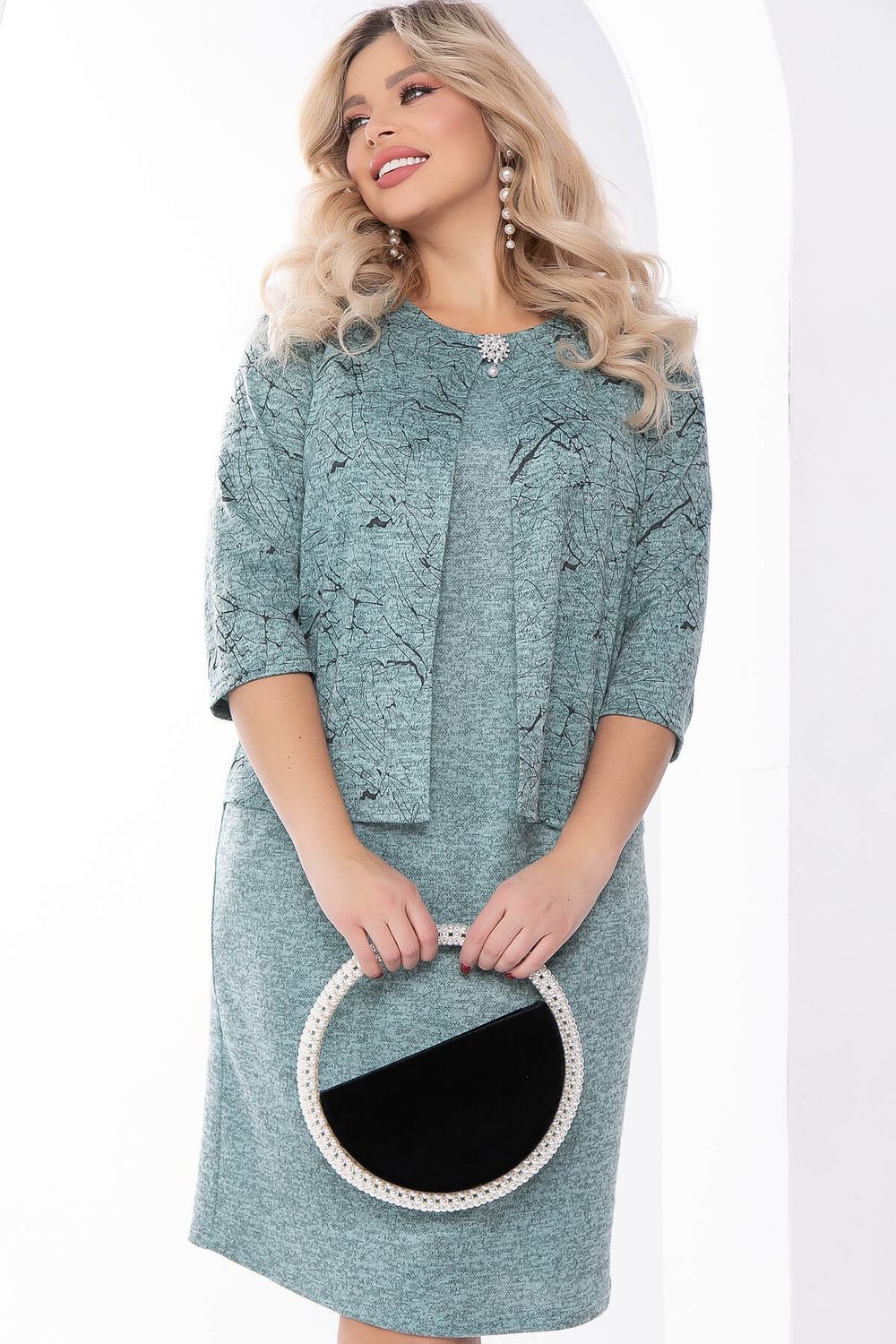 Платье "Грэйс" (мята) П8209 LT Collection (Акция)