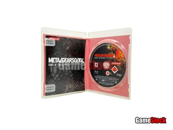 PS3 Metal Gear Solid 4: Guns of the Patriots (Б/У, Английская версия, BLES-00246)