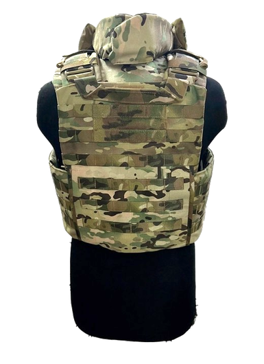 Бронежилет СпецZащита SZ1813 класса Бр4 (5а) с напашником, мультикам