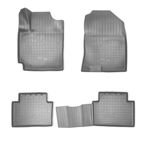 Ковры в салон Norplast/Unidec для Hyundai Kona (2017-)Полиуретан,Североамериканский рынок арт.NPA11-C31-372-G