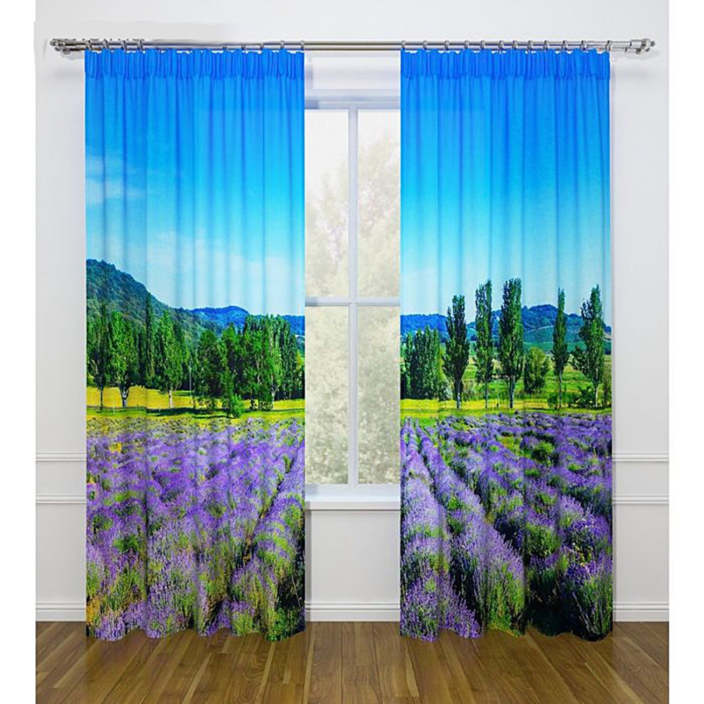Комплект штор "Поля Прованса"