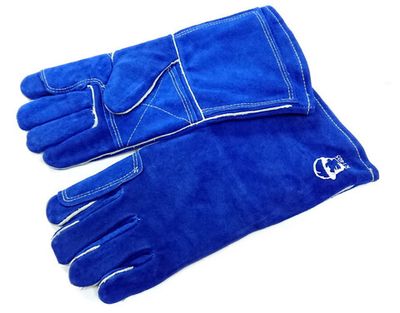 Краги особо прочные, с подкладкой, 35 см, синий (1405), 1/60